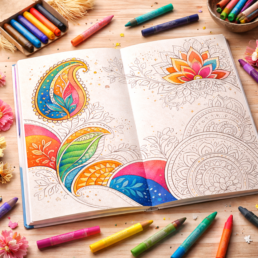 'Our Moments' Colouring Book