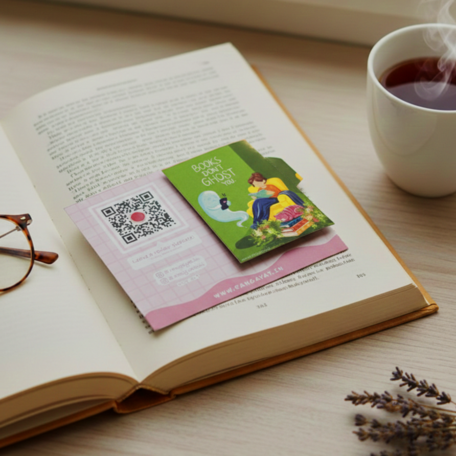 Magnetic Bookmark (3.5"x2.5") with Side Flap