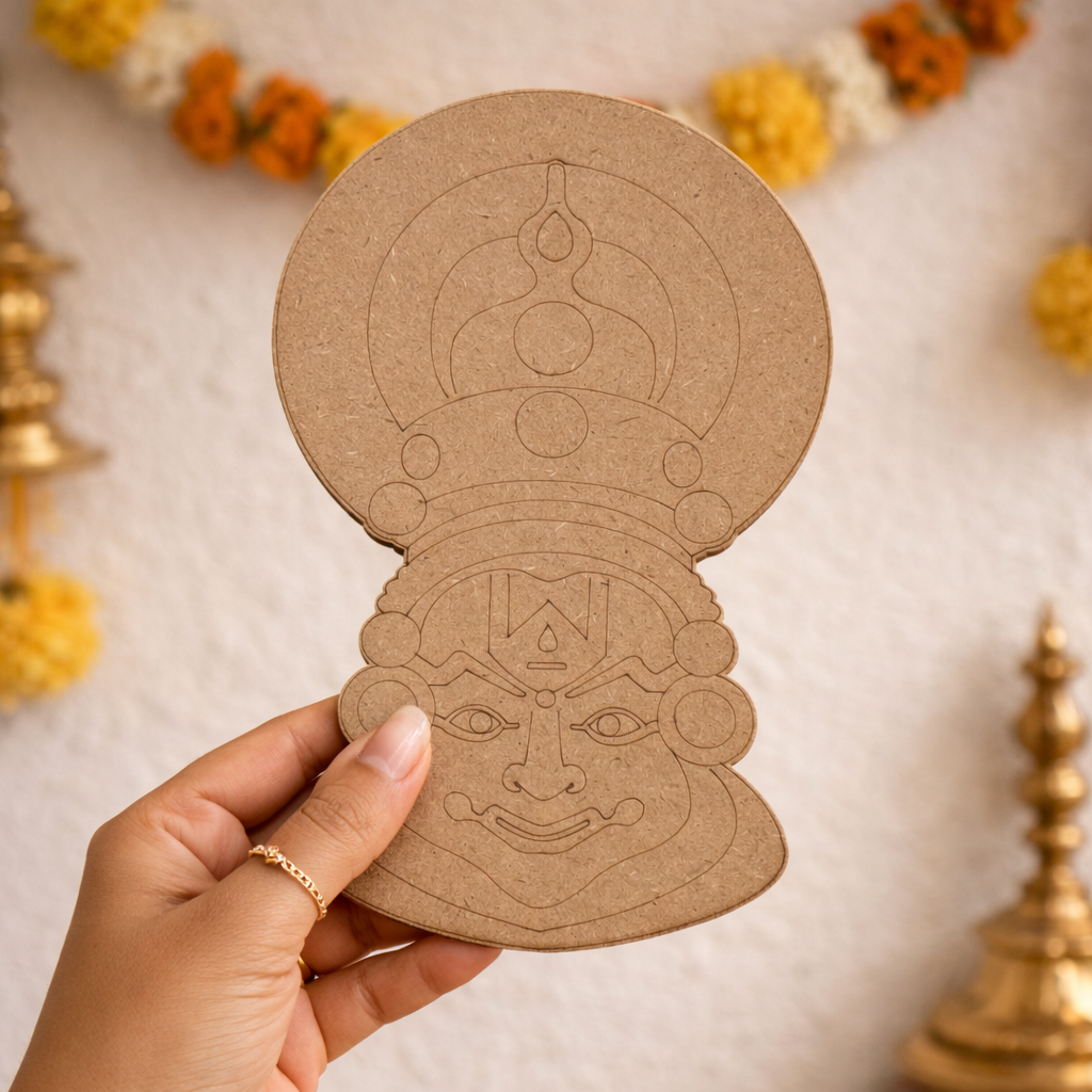 DIY Kathakali Mask Art Kit