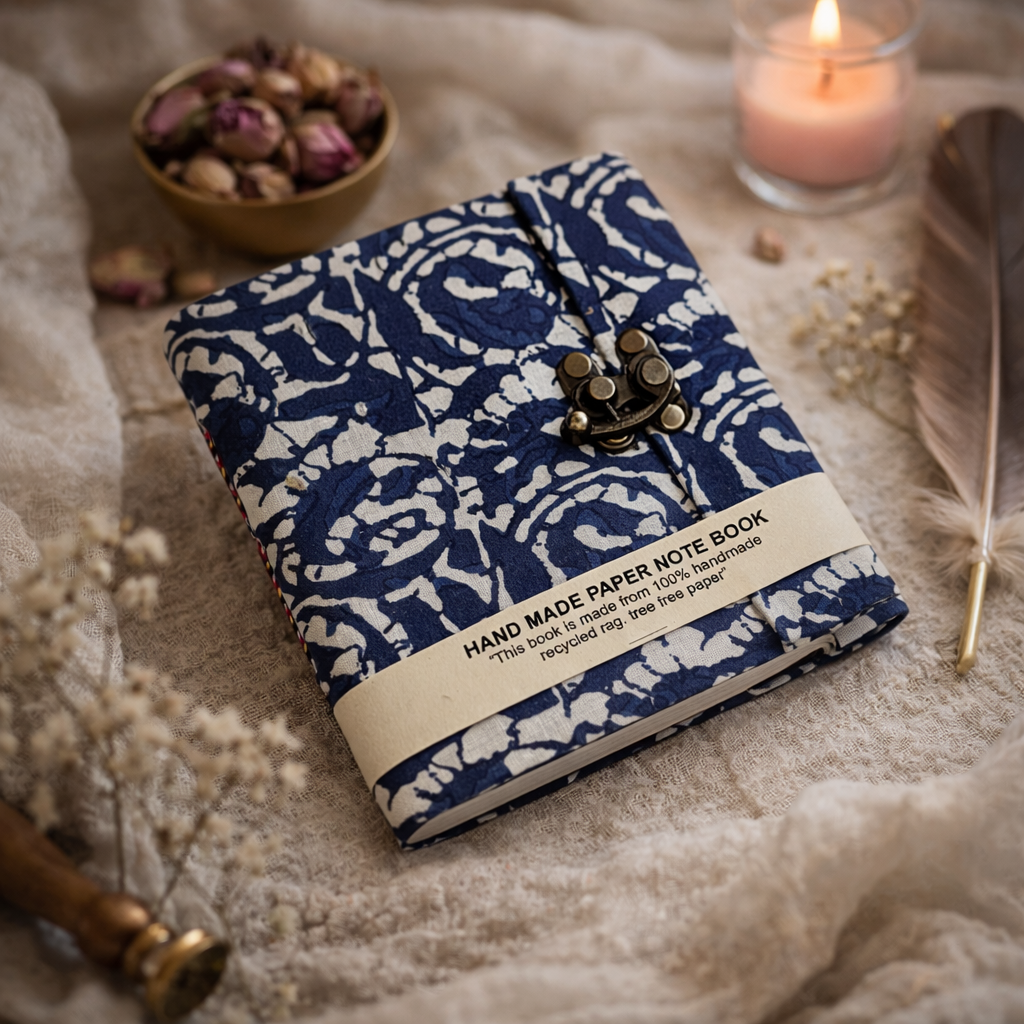 Neelam 5"x5" Lock Journal/Sketchbook