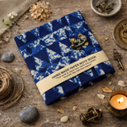 Indigo Mosaic 5"x5" Lock Journal/Sketchbook