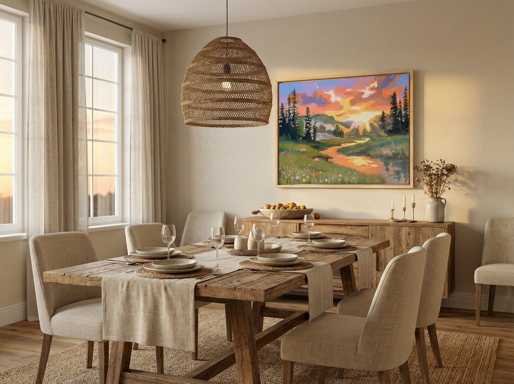 Golden Hour Reflection