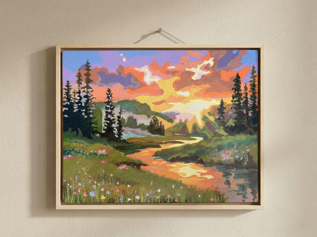 Golden Hour Reflection