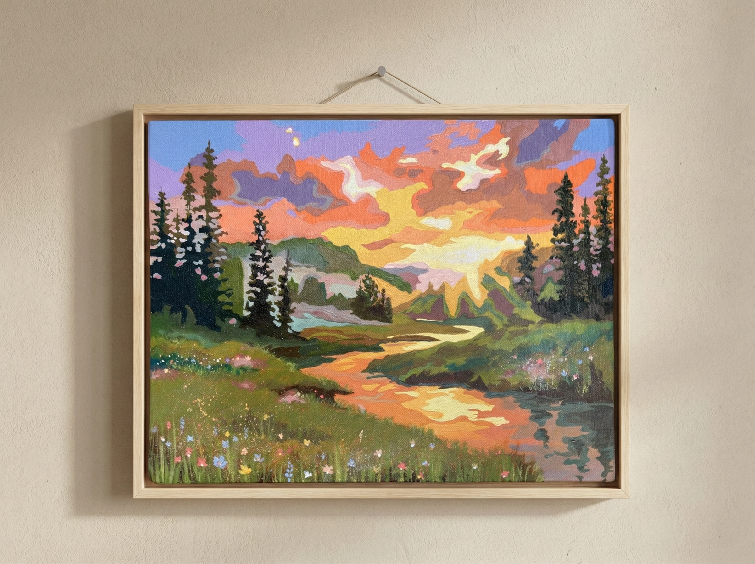 Golden Hour Reflection