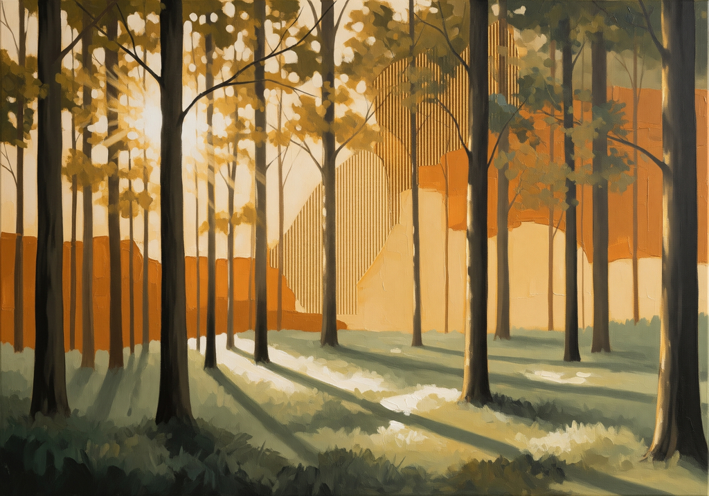 Golden Hour Woodlands