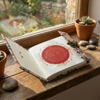 Dusty Rose 5"x5" Lock Journal/Sketchbook