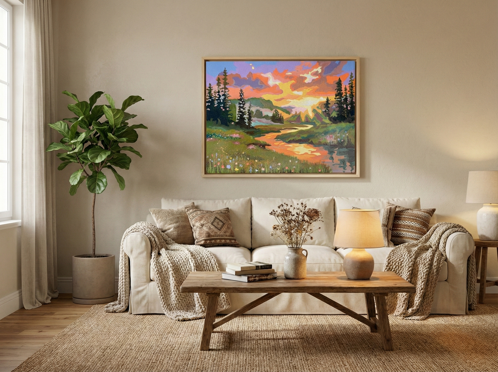 Golden Hour Reflection