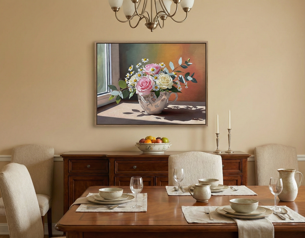 Golden Hour at the Windowsill