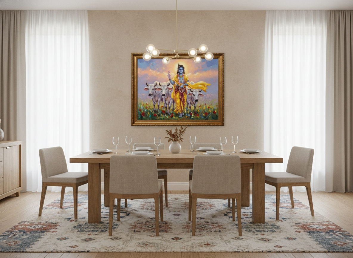 Golden Hour in Vrindavan